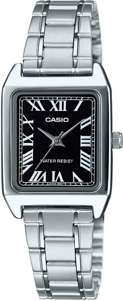 Casio LTP-V007D-1BUDF 22 mm Gri Çelik Kordon Analog Kadın Kol Saati