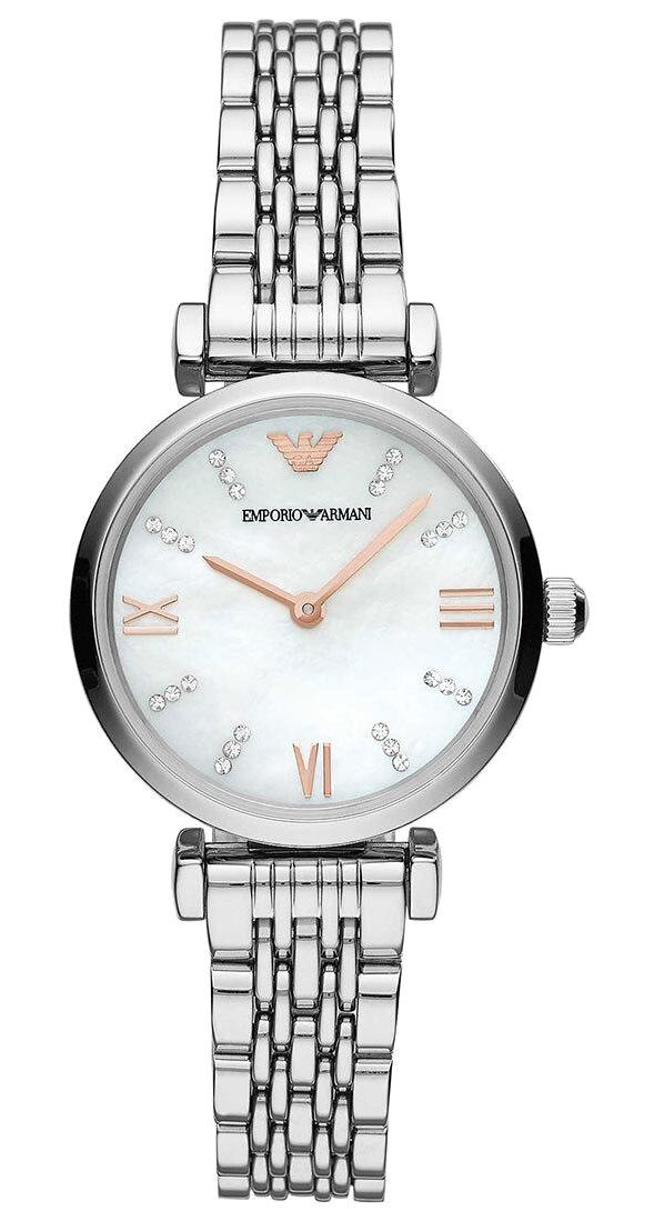 Emporio Armani AR11204 32 mm Gri Çelik Kordon Analog Kadın Kol Saati