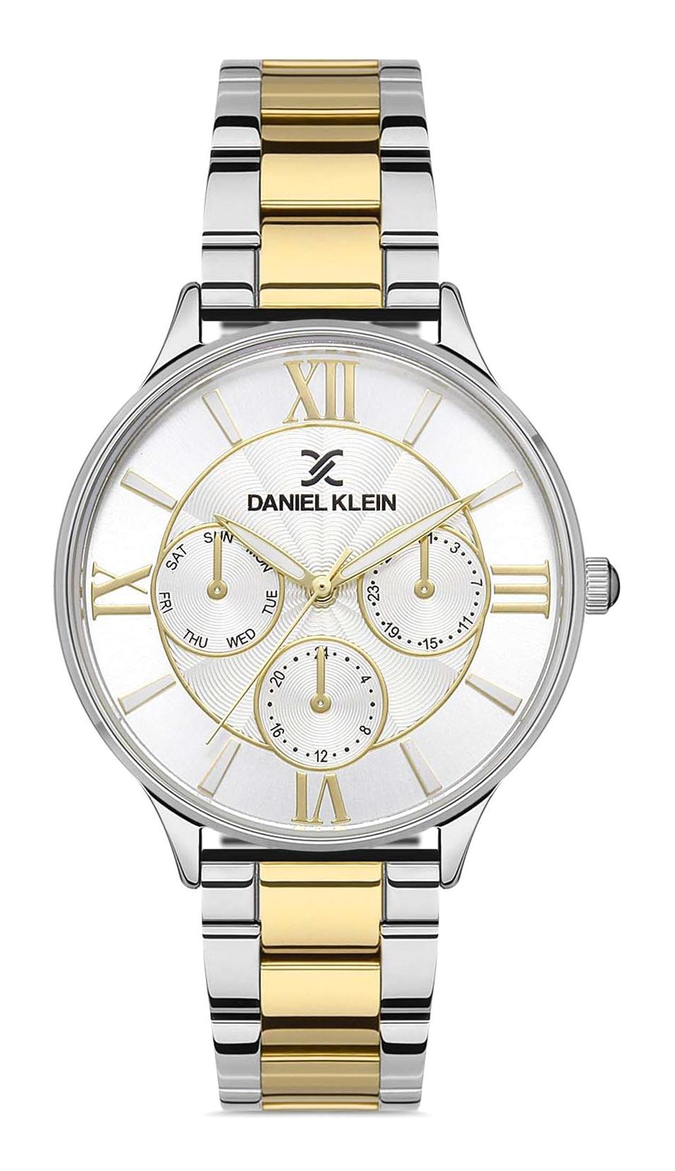 Daniel Klein DKE.1.10114.5 36-40 mm Gri Metal Kordon Analog Kadın Kol Saati