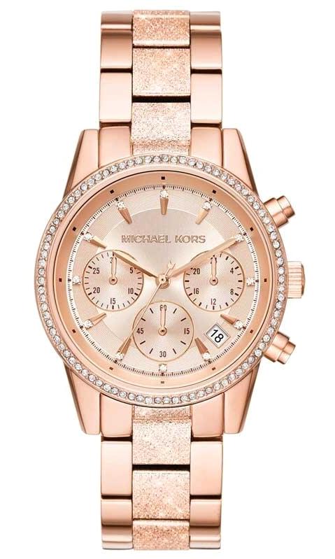 Michael Kors MK6598 Takvimli 37 mm Rose Gold Çelik Kordon Analog Kadın Kol Saati