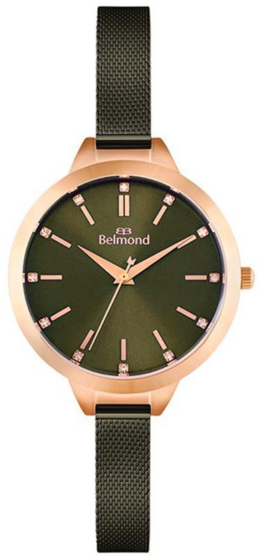 Belmond SRL868.480 34 mm Siyah Çelik Kordon Analog Kadın Kol Saati