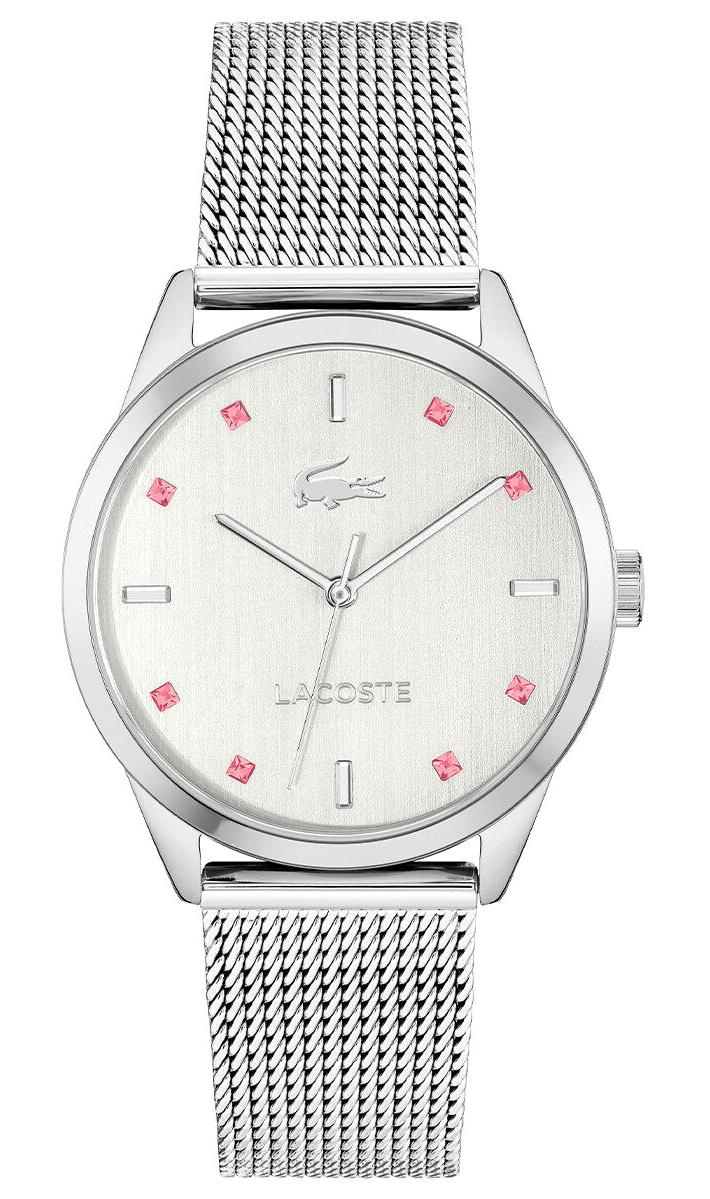 Lacoste LAC2001342 36 mm Gri Çelik Kordon Analog Kadın Kol Saati