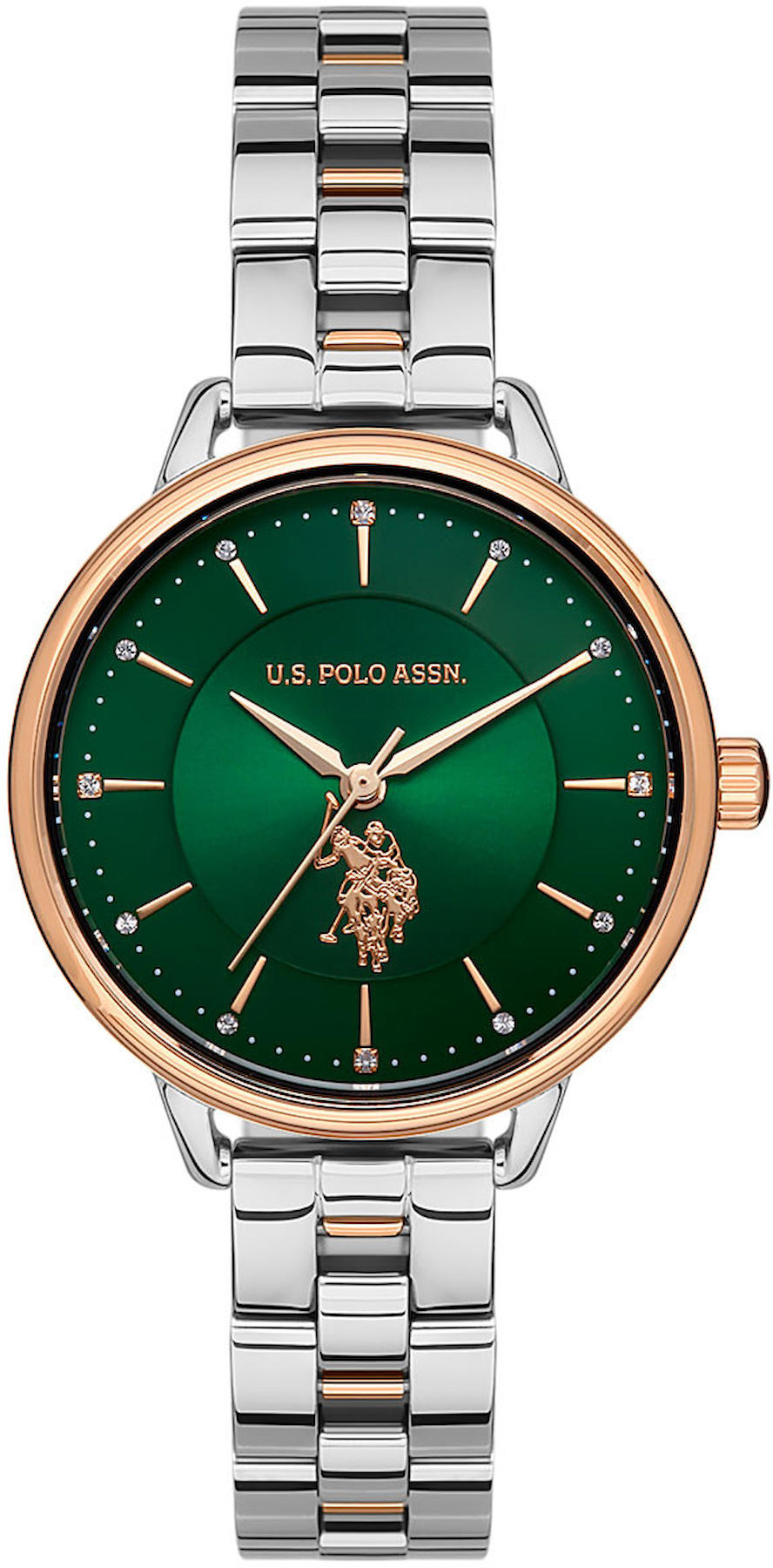 U.S. Polo Assn USPA2013-06 33 mm Rose Gold Çelik Kordon Analog Kadın Kol Saati