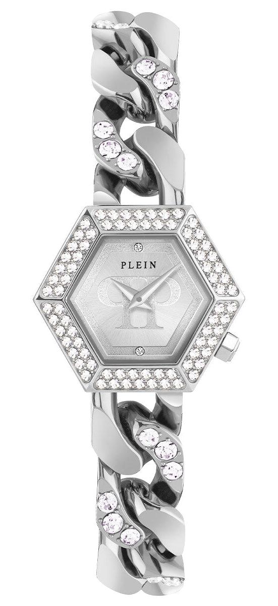 Philipp Plein PWWBA0123 26-30 mm Gri Çelik Kordon Analog Kadın Kol Saati