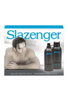 Slazenger Active Sport Mavi İkili Erkek Parfüm Deodorant Seti EDT 125 ml + 150 ml Deodorant