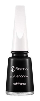 Flormar Nail Enamel 313 Siyah Parlak Oje