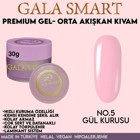 Gala Smart Premium 5 Pembe Parlak Kalıcı Oje