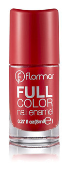 Flormar Full Nail Enamel Kırmızı Parlak Oje