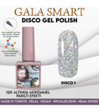 Gala Smart Disco 1 Gümüş Işıltılı Kalıcı Simli Oje