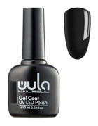 Wula Nailsoul Gel Coat 305 Siyah Parlak Kalıcı Oje