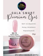 Gala Smart Premium 10 Pembe Işıltılı Kalıcı Simli Jel Oje