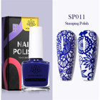 Born Pretty Nail Stamping SP011 Lacivert Parlak Kalıcı Oje