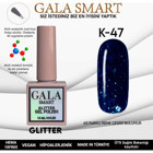 Gala Smart Glitter K47 Mavi Işıltılı Kalıcı Simli Oje