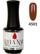 Ellea Nail 4501 Kahverengi Parlak Kalıcı Oje