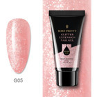 Born Pretty Glitter Extension Nail G05 Pembe Parlak Kalıcı Simli Jel Oje