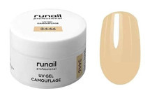 Runail Camouflage Uv 3446 Krem Parlak Kalıcı Jel Oje