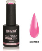 Roniki Rose Red 09 Kırmızı Parlak Kalıcı Oje