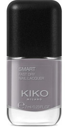 Kiko Milano Smart Fast Dry Neblung Grey 151 Gri Parlak Oje