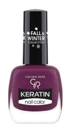 Golden Rose Keratin Nail Color 220 Mor Parlak Oje