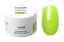 Runail Reflective 9655 Yeşil Sedefli Kalıcı Simli Oje