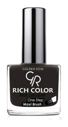 Golden Rose Rich Color Nail Lacquer 138 Siyah Parlak Oje