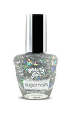 Beauty Girl Sugar Nails Silver Stone 04 Silver Işıltılı Simli Oje