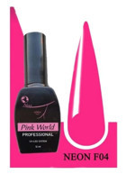 Pink World F04 Pembe Neon Kalıcı Oje