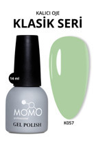 Momo K057 Yeşil Parlak Kalıcı Oje