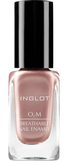 Inglot O2M Breathable Nail Enamel 632 Pembe Sedefli Simli Oje