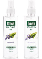 Emek Gliserinli Lavanta Sprey Kolonya 2x200 ml