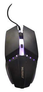 Polygold Lecoo M1102 RGB Makrolu Kablolu Siyah Optik Mouse