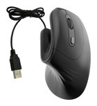 Hallow C13380A Ergonomik Dikey Makrolu Kablolu Siyah Optik Mouse