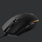 Jingyi G102 RGB Makrolu Kablolu Siyah Optik Mouse