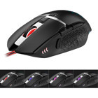 Huahai GM82 RGB Makrolu Kablolu Siyah Optik Gaming Mouse