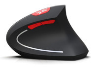 Huahai T29 Ergonomik Dikey Makrolu Kablosuz Siyah Optik Mouse