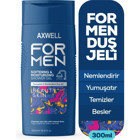 Axwell For Men Yumuşatıcı Nemlendirici Duş Jeli 300 ml