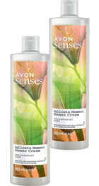 Avon Senses Delicate Moment Elma-Müge Duş Jeli 2x500 ml