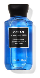 Bath & Body Works Ocean 3'ü 1 Arada Duş Jeli 88 ml