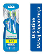 Oral-b Pro-Expert Massager Orta Manuel Yetişkin Diş Fırçası Mavi