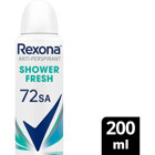 Rexona Shower Fresh Ter Önleyici Antiperspirant Sprey Kadın Deodorant 200 ml