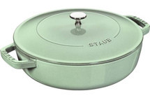 Staub La Cocotte Chistera Demir Döküm 28 cm Basık Tencere