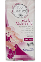 Bee Beauty Argan Yağı Normal Ciltler 24 Adet Yüz Ağda Bandı