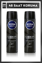 Nivea Deep Dimension Pudrasız Ter Önleyici Antiperspirant Sprey Erkek Deodorant 300 ml