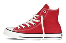 Converse Chuck Taylar All Star M9621C Bağcıklı Unisex Günlük Ayakkabı Kırmızı