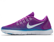 Nike Free Run Distance 827116-501 Bağcıklı Kadın Koşu Ayakkabısı Mor