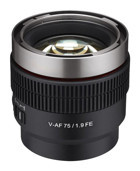 Samyang V-AF 75 mm f/1.9 Lens