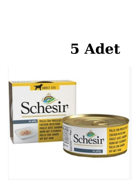 Schesir Domuz Etli-Tavuklu Yetişkin Köpek Maması 5 x 150 gr 5'li