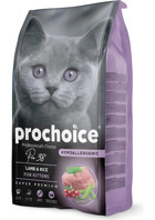 Prochoice Pro 38 Kuzulu-Pirinçli Tahıllı Yavru Kedi Maması 2 kg