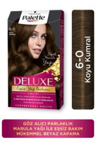 Schwarzkopf Palette Deluxe 6.0 Koyu Kumral Krem Saç Boyası 50 ml