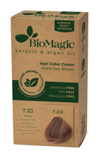 BioMagic Doğal 45358 Karamel Amonyaksız Krem Saç Boyası 60 Ml